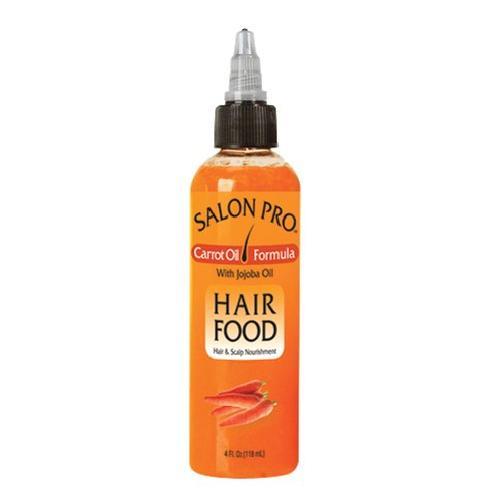 SALON PRO | Hair Food Carrot Oil Formula with Jojoba Oil 4oz | Hair to Beauty.