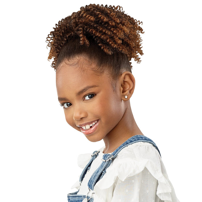 SPRINGY COILS 8″ | Outre LiL Looks Drawstring Ponytail - Hair to Beauty.