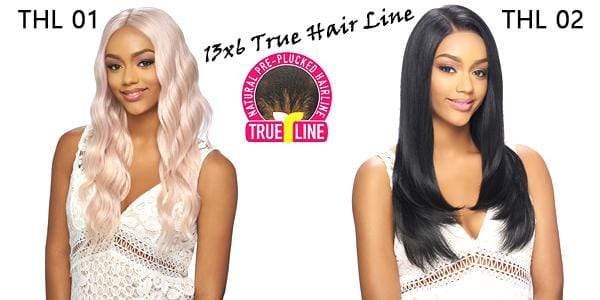 THL01 | True Line Synthetic 13x6 Lace Frontal Wig | Hair to Beauty.