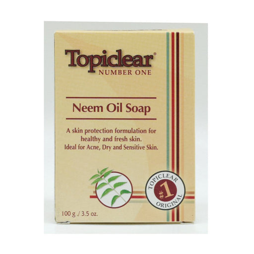 TOPICLEAR | Neem Oil Soap 3.5oz | Hair to Beauty.