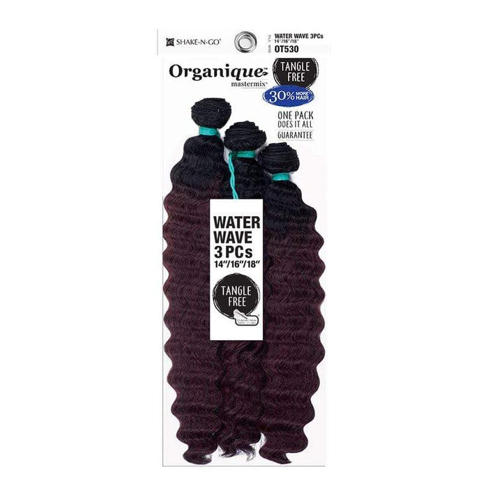 WATER WAVE 3PCS | Organique Mastermix Synthetic Weave | Hair to Beauty.