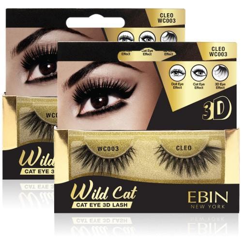 Ebin New York | Wild Cat Eye 3D Lash (Cleo) | Hair to Beauty.