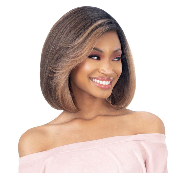 ZELLA | Natural Me Synthetic HD Lace Front Wig | Hair to Beauty.