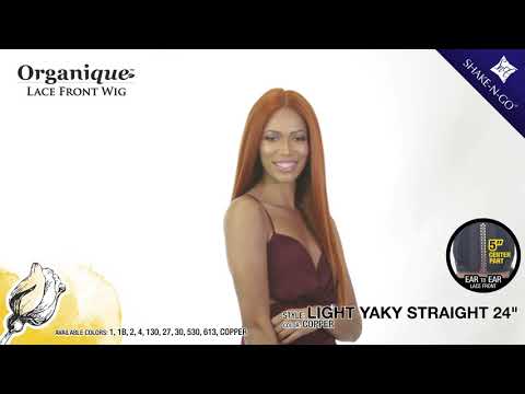LIGHT YAKY STRAIGHT 36" | Organique Lace Front Wig | Hair to Beauty.