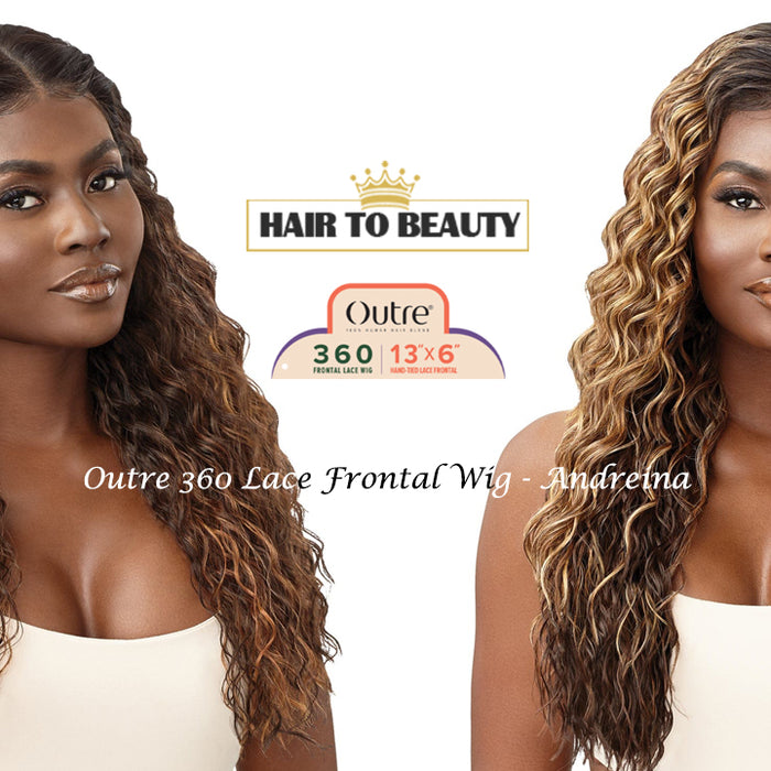 Outre 360 Lace Frontal Wig (ANDREINA) - Hair to Beauty Quick Review