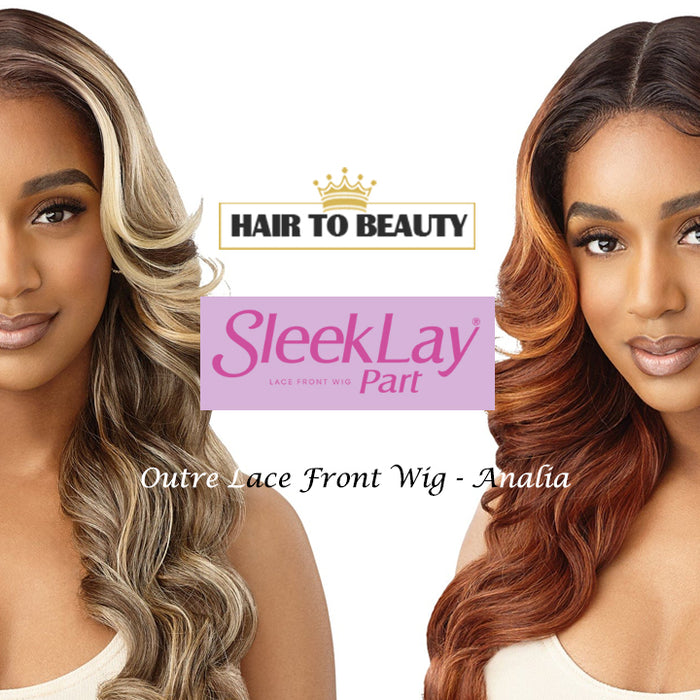 Outre Sleek Lay Lace Front Wig (ANALIA) - Hair to Beauty Quick Review
