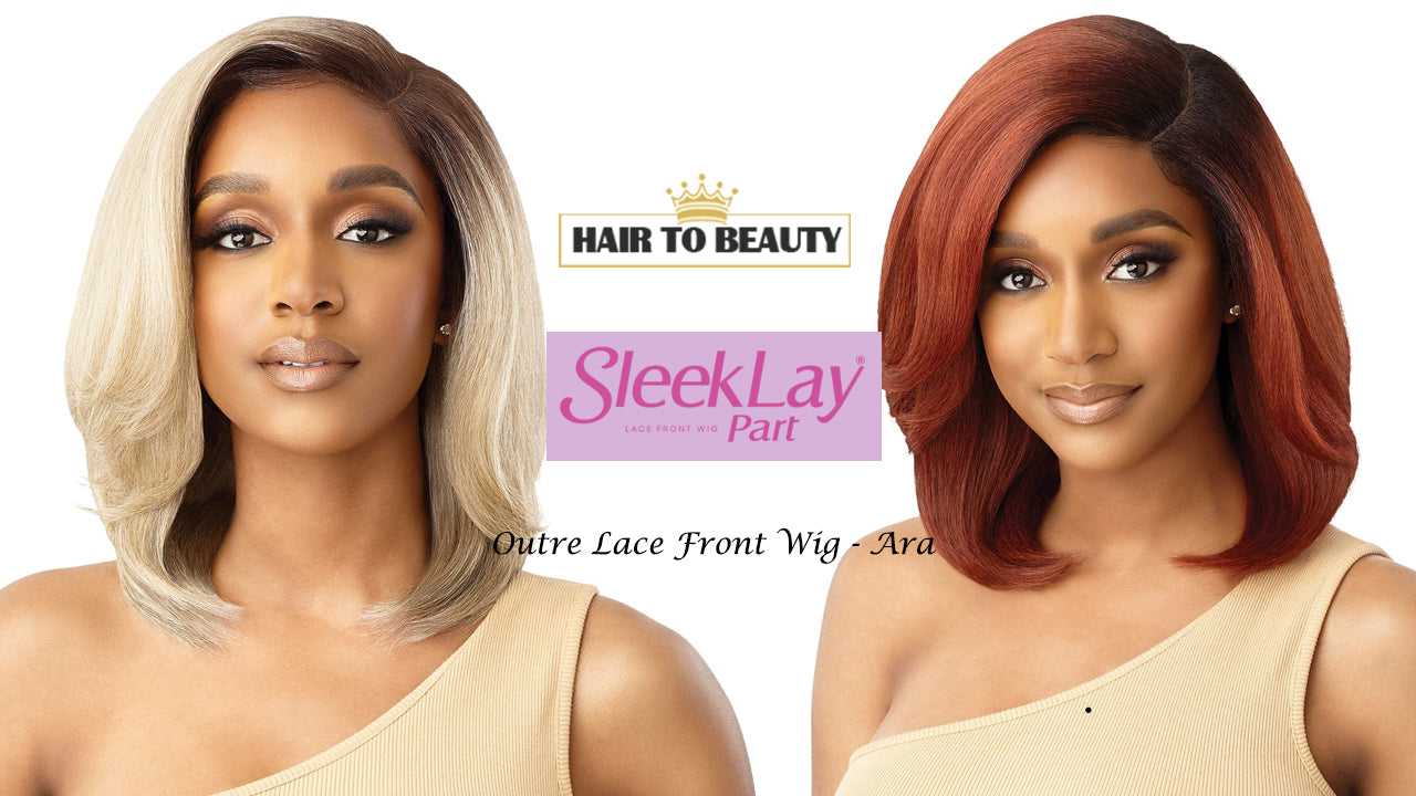 Outre Sleek Lay Lace Front Wig (ARA) - Hair to Beauty Quick Review