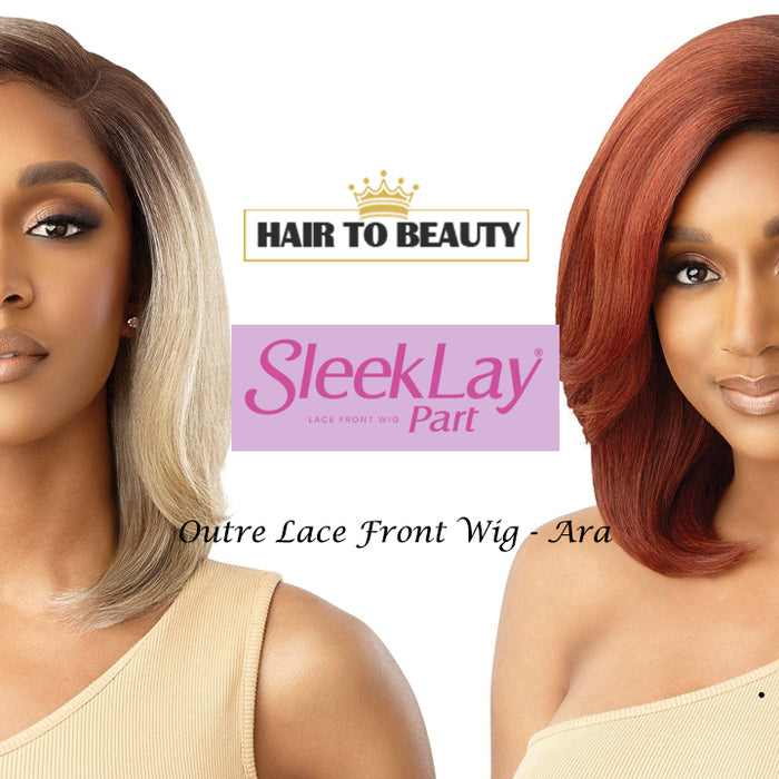 Outre Sleek Lay Lace Front Wig (ARA) - Hair to Beauty Quick Review