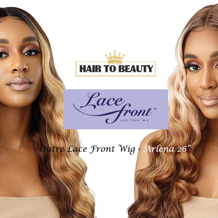 Outre Lace Front Wig (ARLENA 26") - Hair to Beauty Quick Review