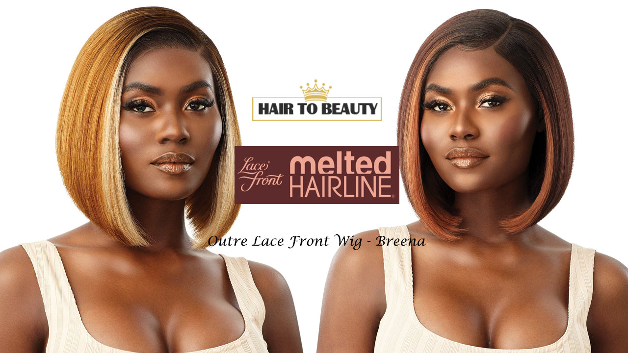 Outre Melted Hairline Lace Front Wig (BREENA) - Hair to Beauty Quick Review