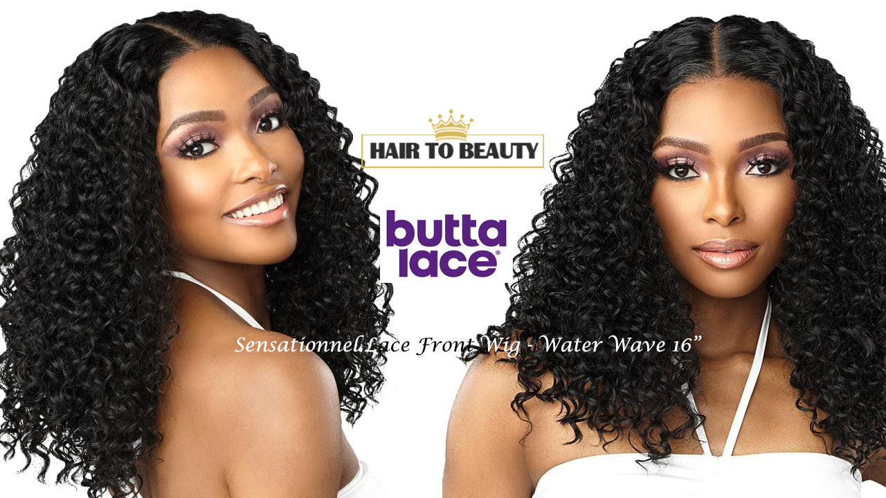 Sensationnel Lace Front Wig (WATER WAVE 16) - Hair to Beauty Quick Review
