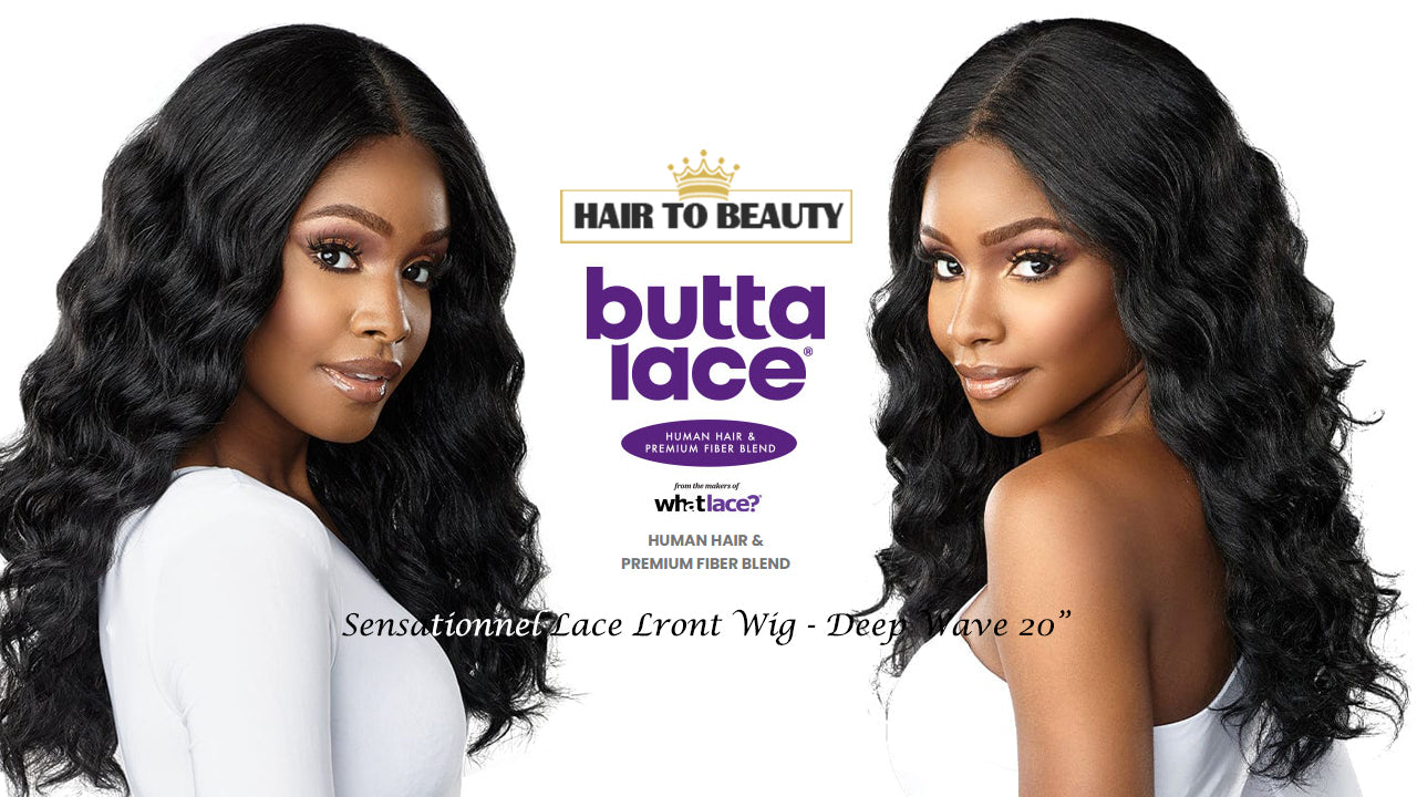Sensationnel Butta Lace Front Wig (DEEP WAVE 20") - Hair to Beauty Quick Review
