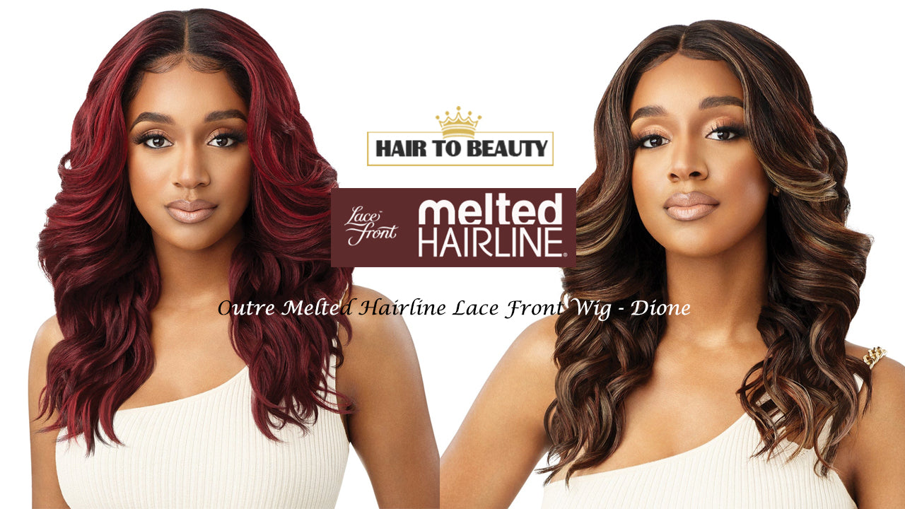 Outre Melted Hairline Lace Front Wig (DIONE) - Hair to Beauty Quick Review