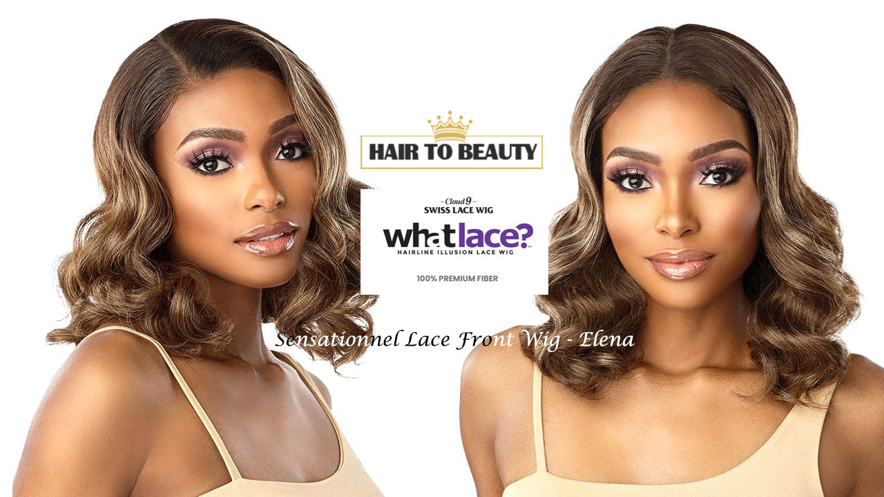 Sensationnel 13X6 Lace Frontal Wig (ELENA) - Hair to Beauty Quick Review