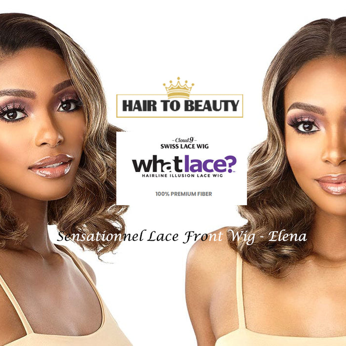 Sensationnel 13X6 Lace Frontal Wig (ELENA) - Hair to Beauty Quick Review