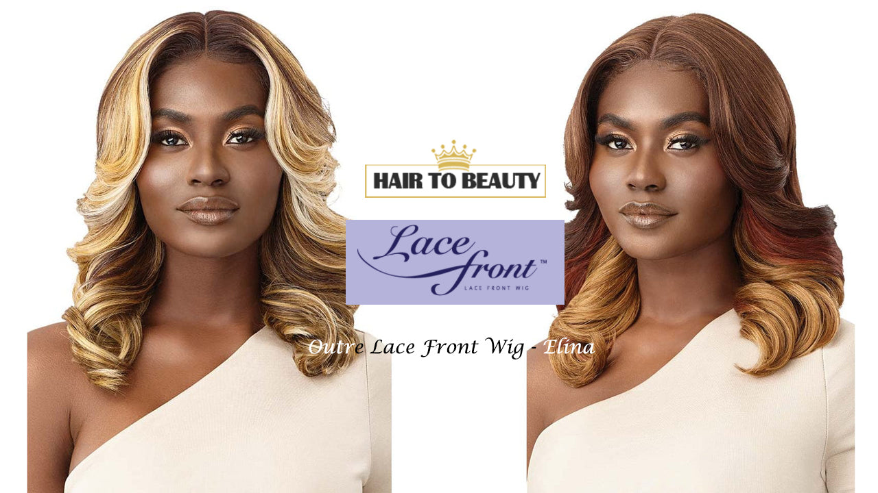 Outre Lace Front Wig (ELINA) - Hair to Beauty Quick Review