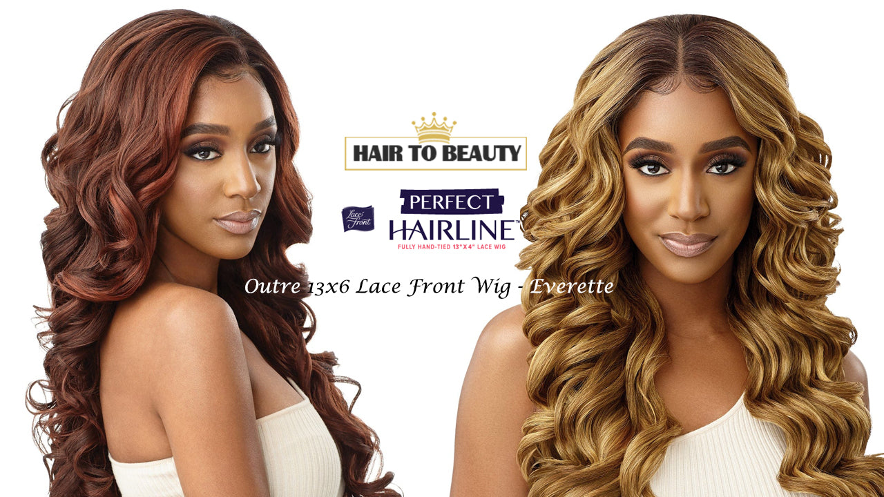 Outre 13x6 Lace Front Wig (EVERETTE) - Hair to Beauty Quick Review