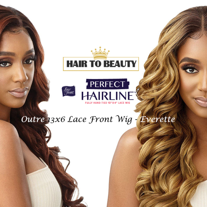 Outre 13x6 Lace Front Wig (EVERETTE) - Hair to Beauty Quick Review