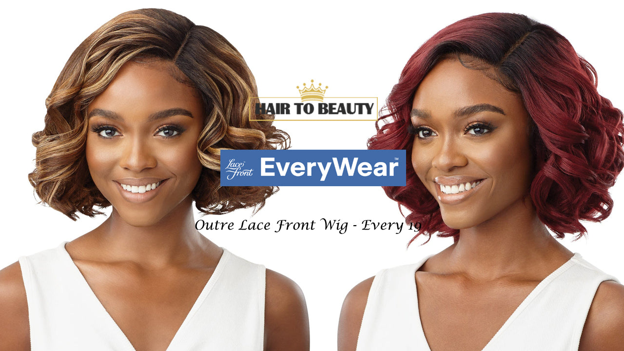 Outre Lace Front Wig (EVERY19) - Hair to Beauty Quick Review