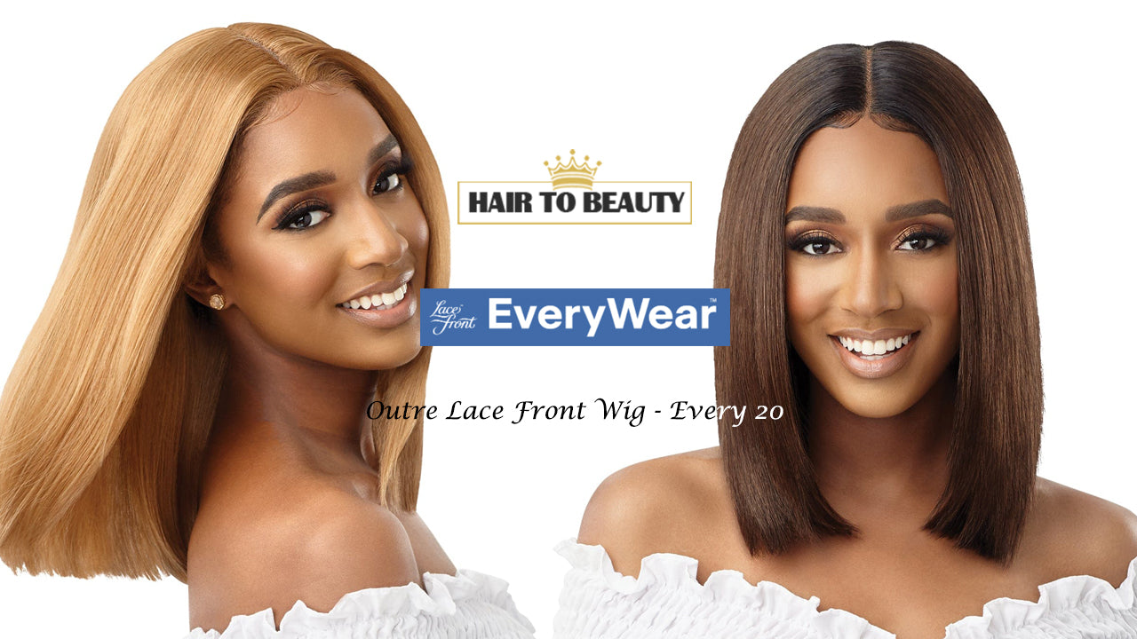 Outre Lace Front Wig (EVERY 20) - Hair to Beauty Quick Review