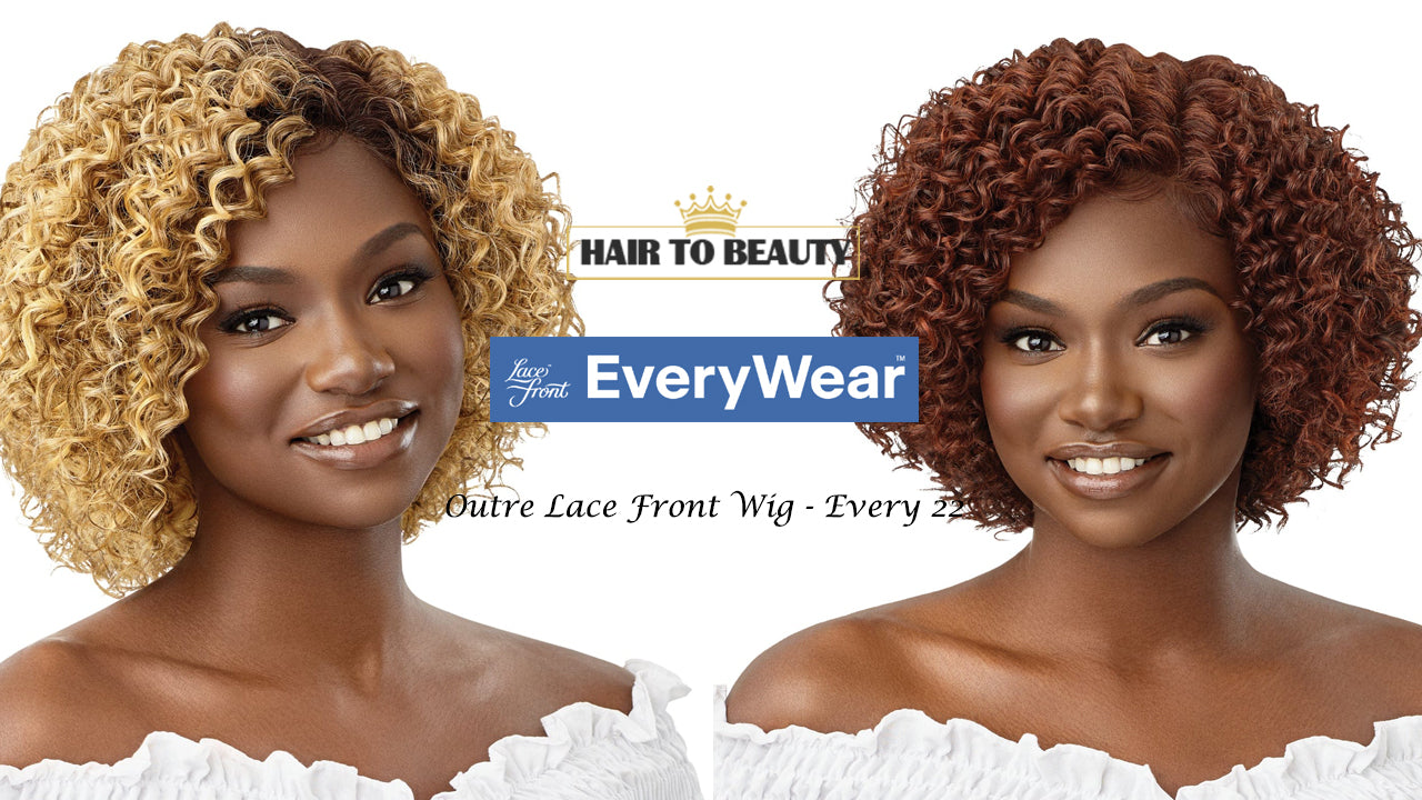 Outre Lace Front Wig (EVERY 22) - Hair to Beauty Quick Review