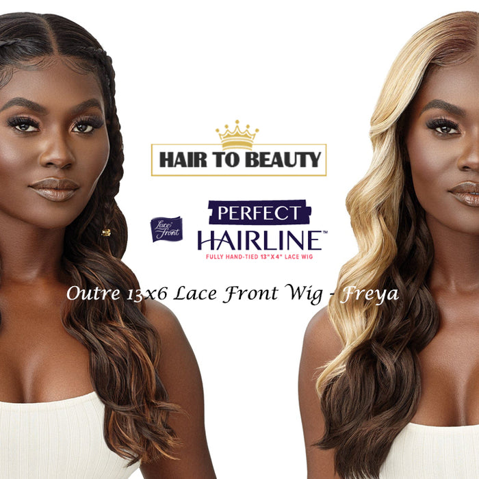 Outre 13x6 Lace Front Wig (FREYA) - Hair to Beauty Quick Review