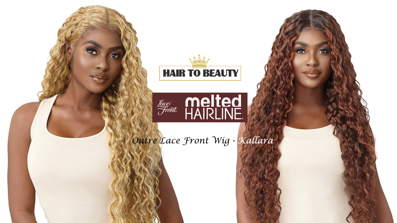Outre Melted Hairline Lace Front Wig (KALLARA) - Hair to Beauty Quick Review