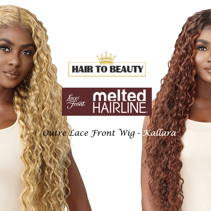 Outre Melted Hairline Lace Front Wig (KALLARA) - Hair to Beauty Quick Review