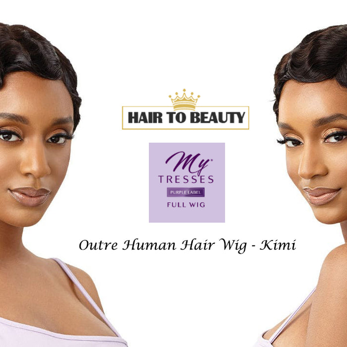 Outre 100% Unprocessed Human Hair Wig (KIMI) - Hair to Beauty Quick Review