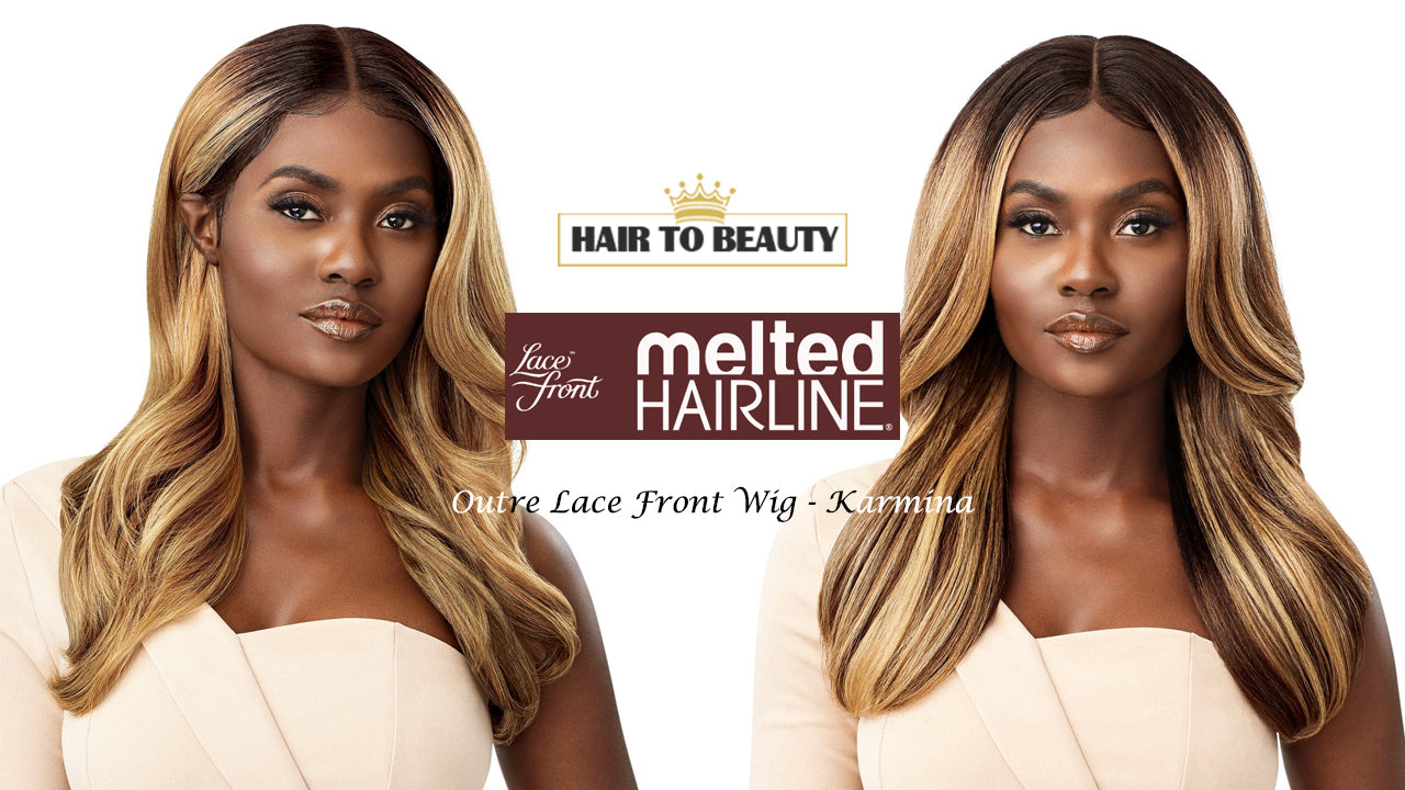 Outre Melted Hairline Lace Front Wig (KARMINA) - Hair to Beauty Quick Review