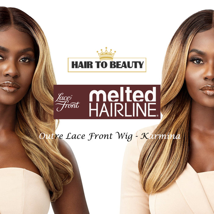 Outre Melted Hairline Lace Front Wig (KARMINA) - Hair to Beauty Quick Review