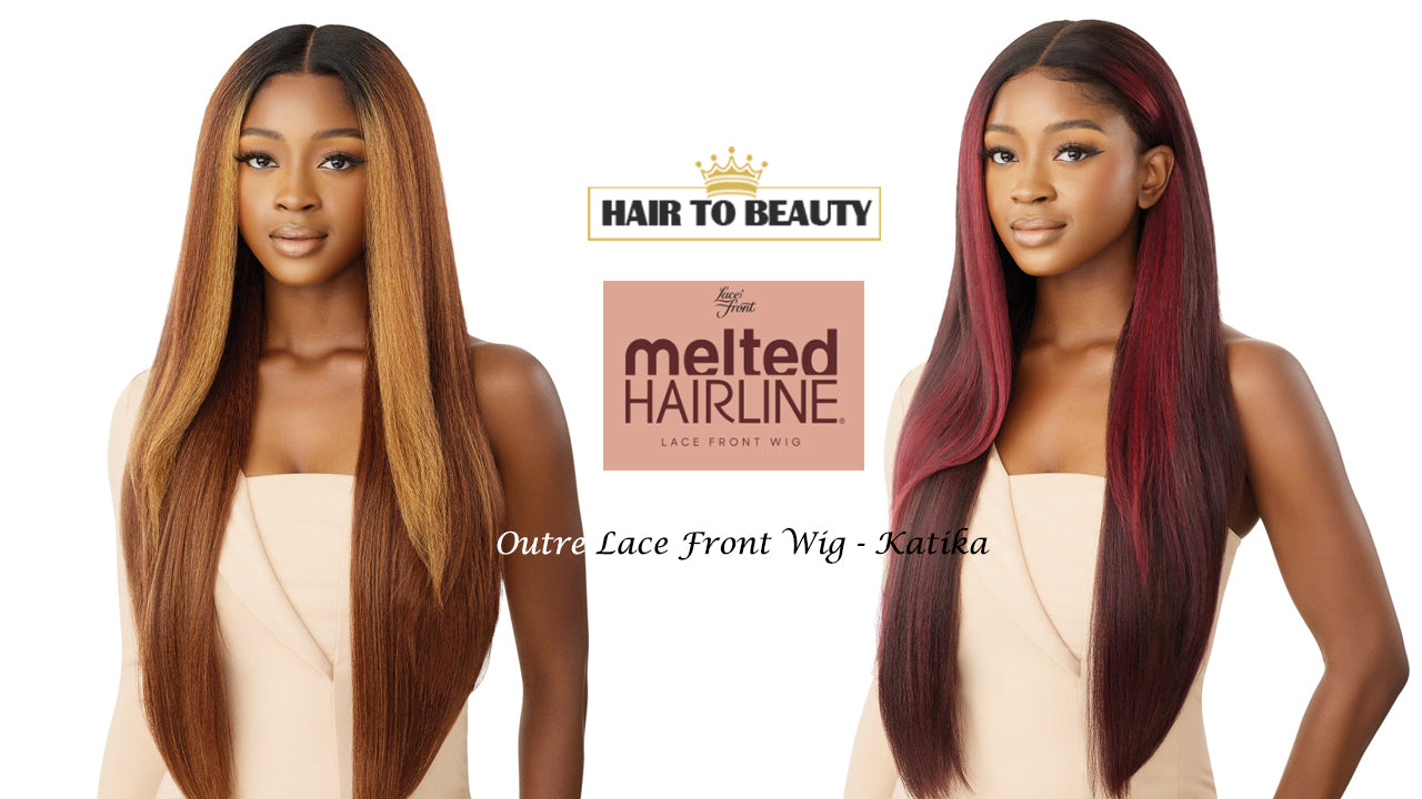 Outre Melted Hairline Lace Front Wig (KATIKA) - Hair to Beauty Quick Review