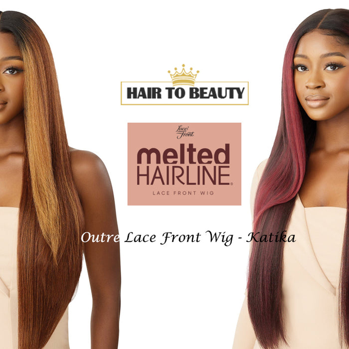 Outre Melted Hairline Lace Front Wig (KATIKA) - Hair to Beauty Quick Review