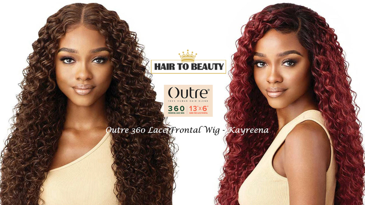 Outre 360 Lace Frontal Wig (KAYREENA) - Hair to Beauty Quick Review