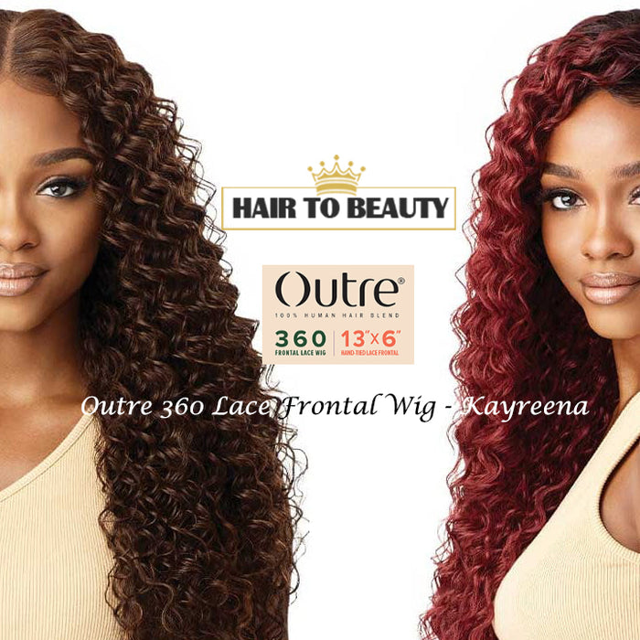 Outre 360 Lace Frontal Wig (KAYREENA) - Hair to Beauty Quick Review