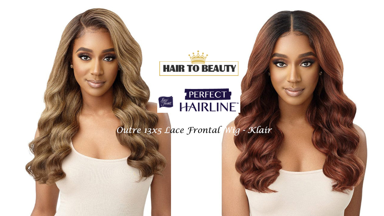 Outre Perfect Hairline Lace Front Wig (KLAIR) - Hair to Beauty Quick Review