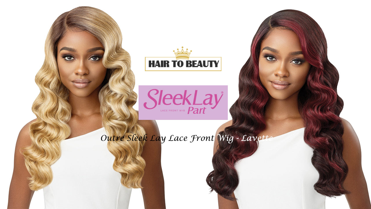Outre Sleek Lay Lace Front Wig (LAVETTE) - Hair to Beauty Quick Review