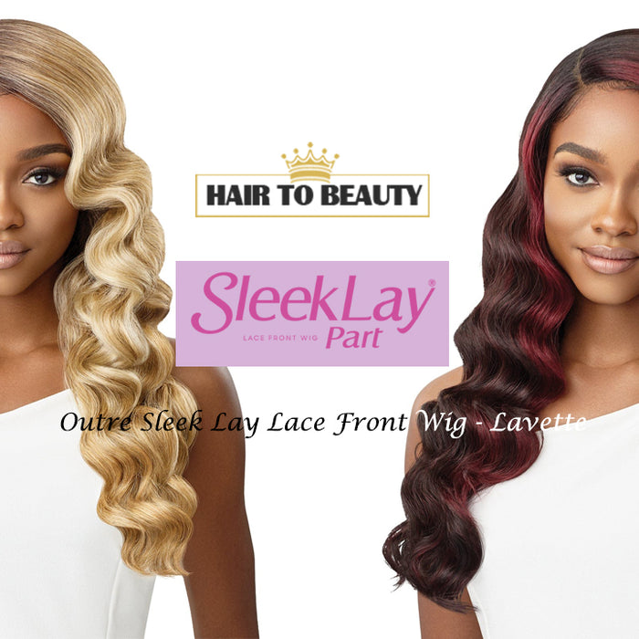Outre Sleek Lay Lace Front Wig (LAVETTE) - Hair to Beauty Quick Review