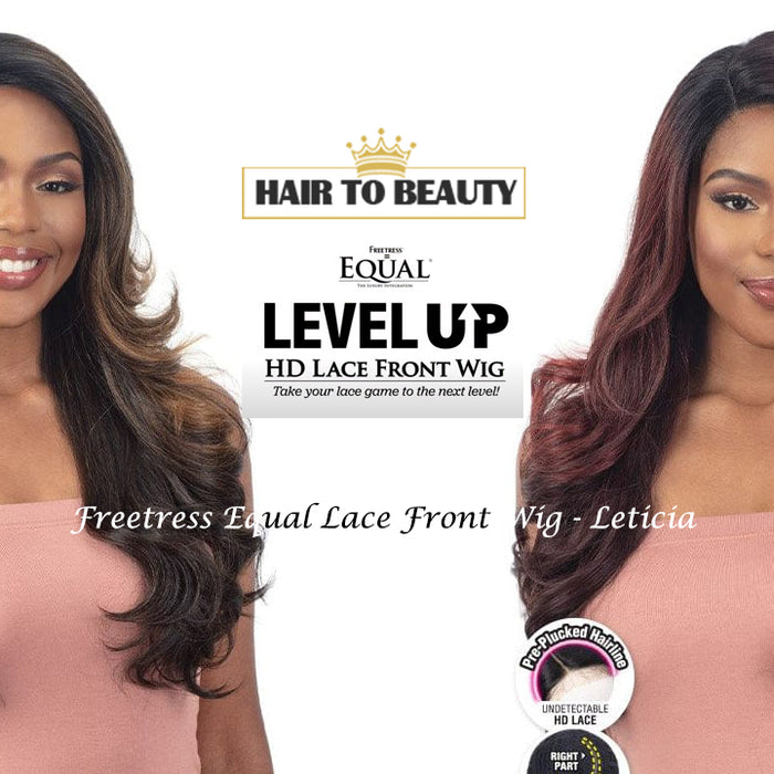 Freetress Equal Lace Front Wig (LETICIA) - Hair to Beauty Quick Review