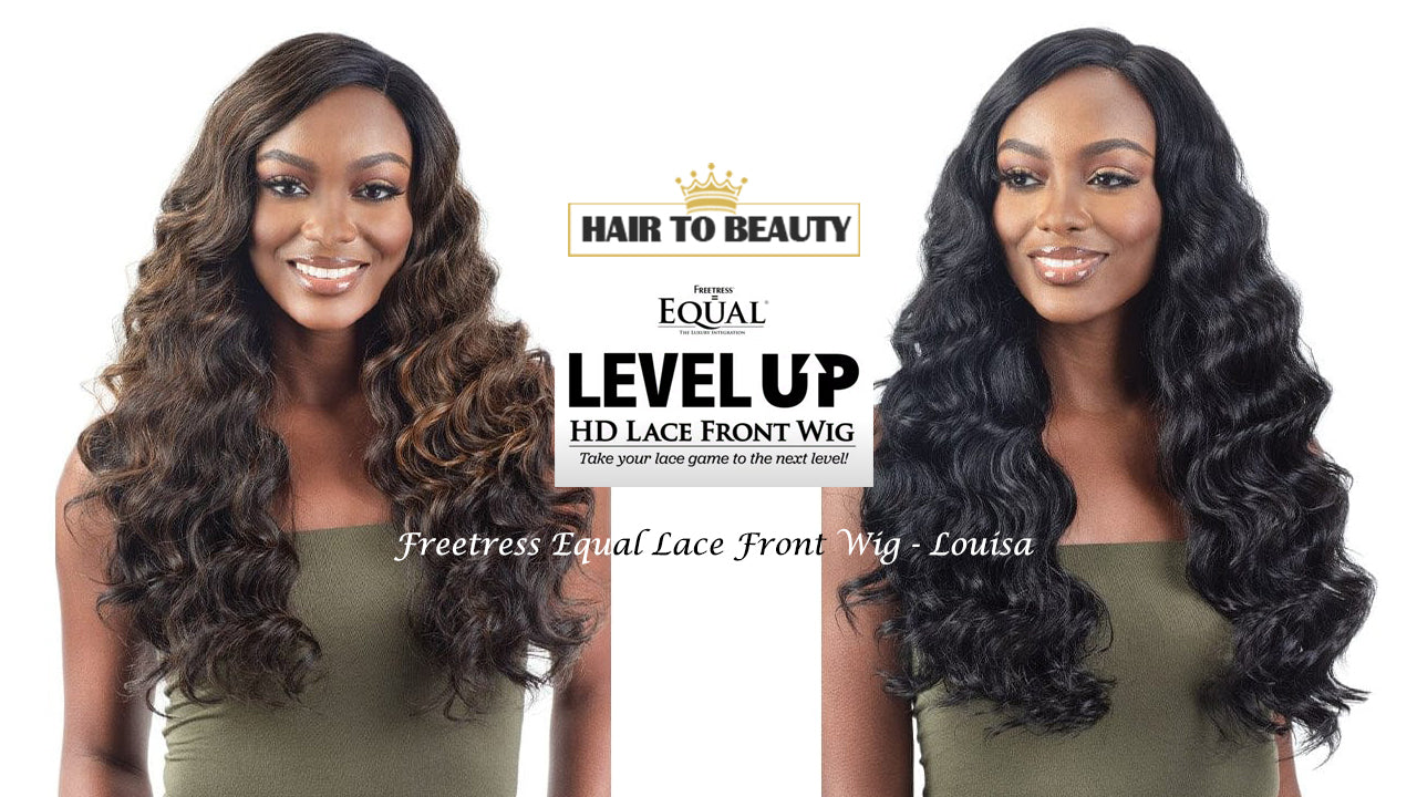 Freetress Equal Lace Front Wig (LOUISA) - Hair to Beauty Quick Review