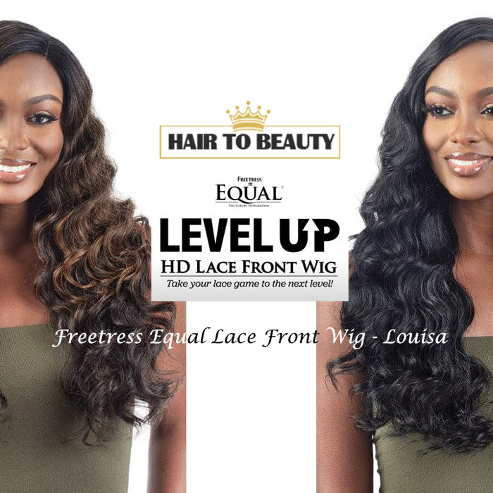Freetress Equal Lace Front Wig (LOUISA) - Hair to Beauty Quick Review
