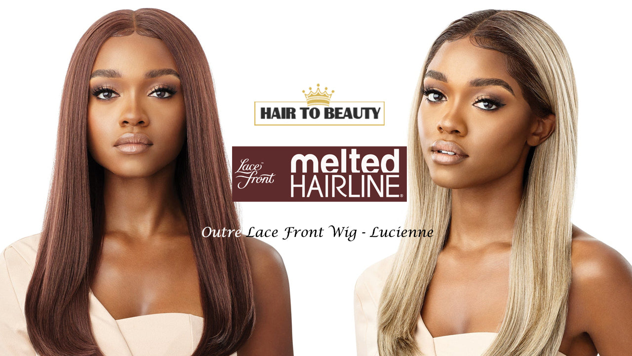 Outre Melted Hairline Lace Front Wig (LUCIENNE) - Hair to Beauty Quick Review