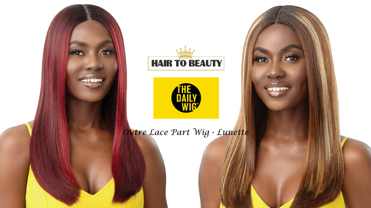 Outre Lace Part Wig (LUNETTE) - Hair to Beauty Quick Review