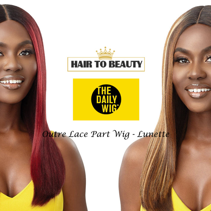 Outre Lace Part Wig (LUNETTE) - Hair to Beauty Quick Review