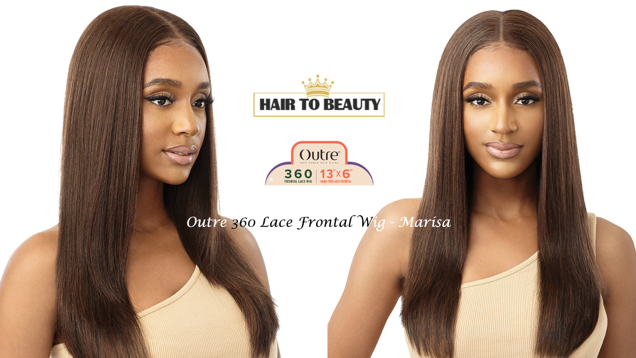 Outre 360 Lace Frontal Wig (MARISA) - Hair to Beauty Quick Review