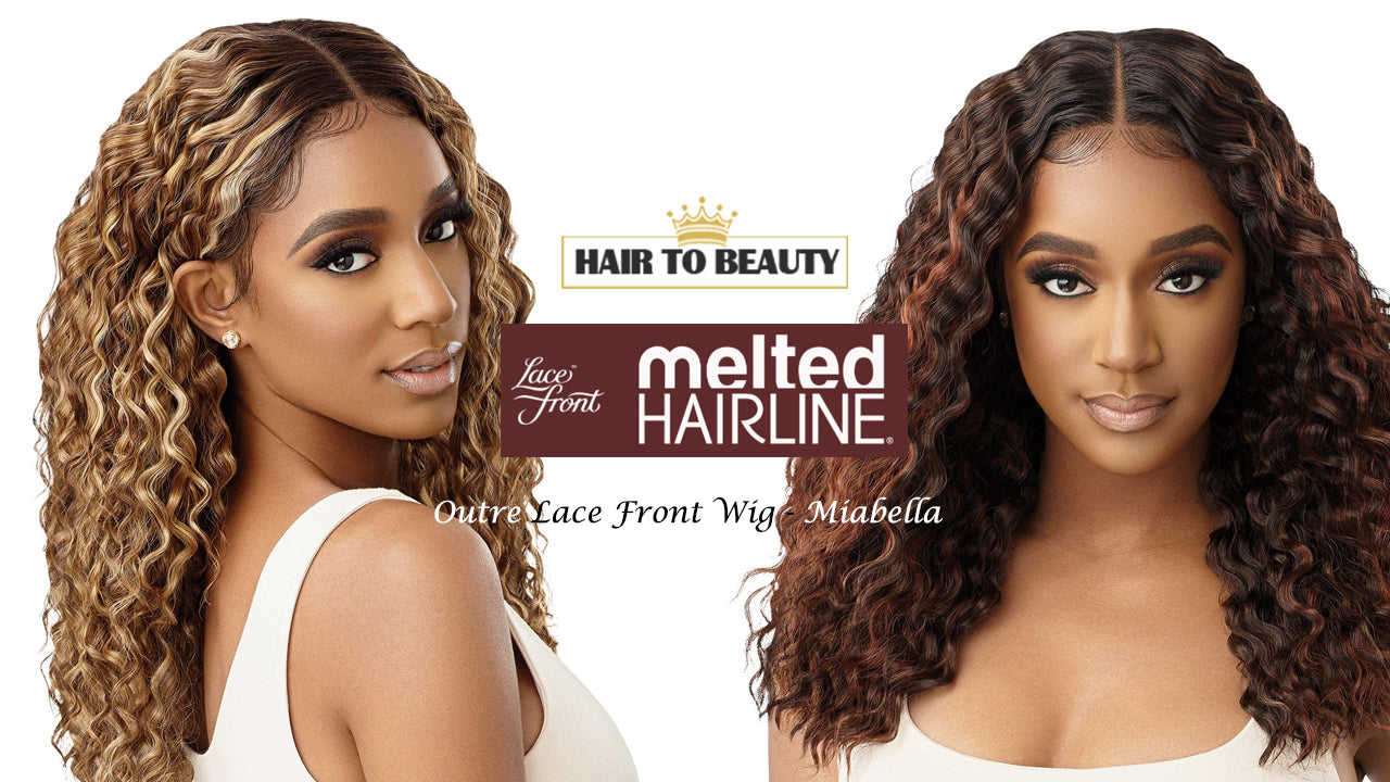 Outre Melted Hairline Lace Front Wig (MIABELLA) - Hair to Beauty Quick Review