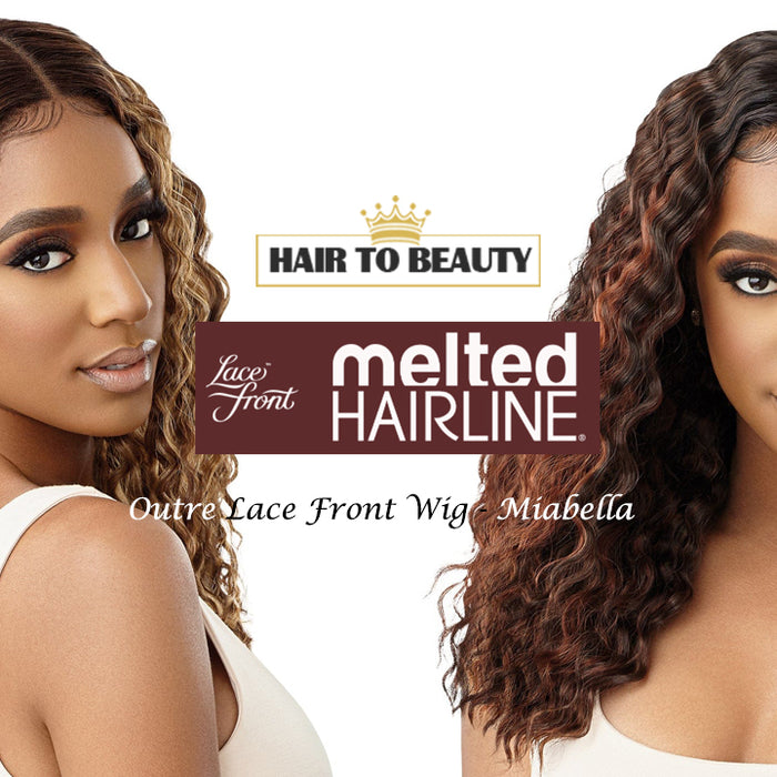 Outre Melted Hairline Lace Front Wig (MIABELLA) - Hair to Beauty Quick Review