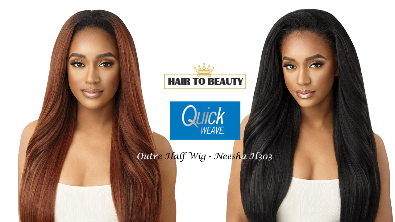 Outre Half Wig (NEESHA H303) - Hair to Beauty Quick Review