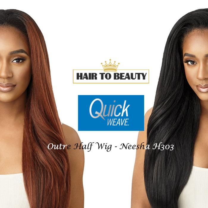Outre Half Wig (NEESHA H303) - Hair to Beauty Quick Review