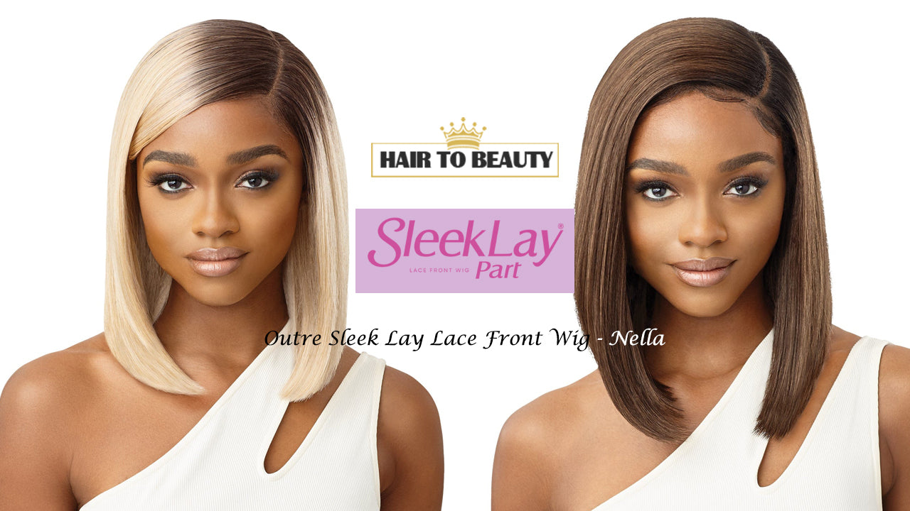 Outre Sleek Lay Lace Front Wig (NELLA) - Hair to Beauty Quick Review